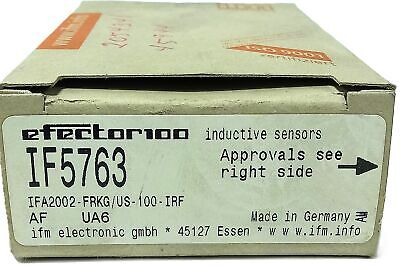 Efector IFA2002-FRKG/US-100-IRF IF5763 10-55 V DC Inductive Proximity Sensor