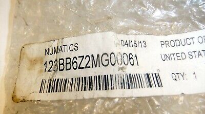 Numatics Solenoid Valve 123BB6Z2MG00061