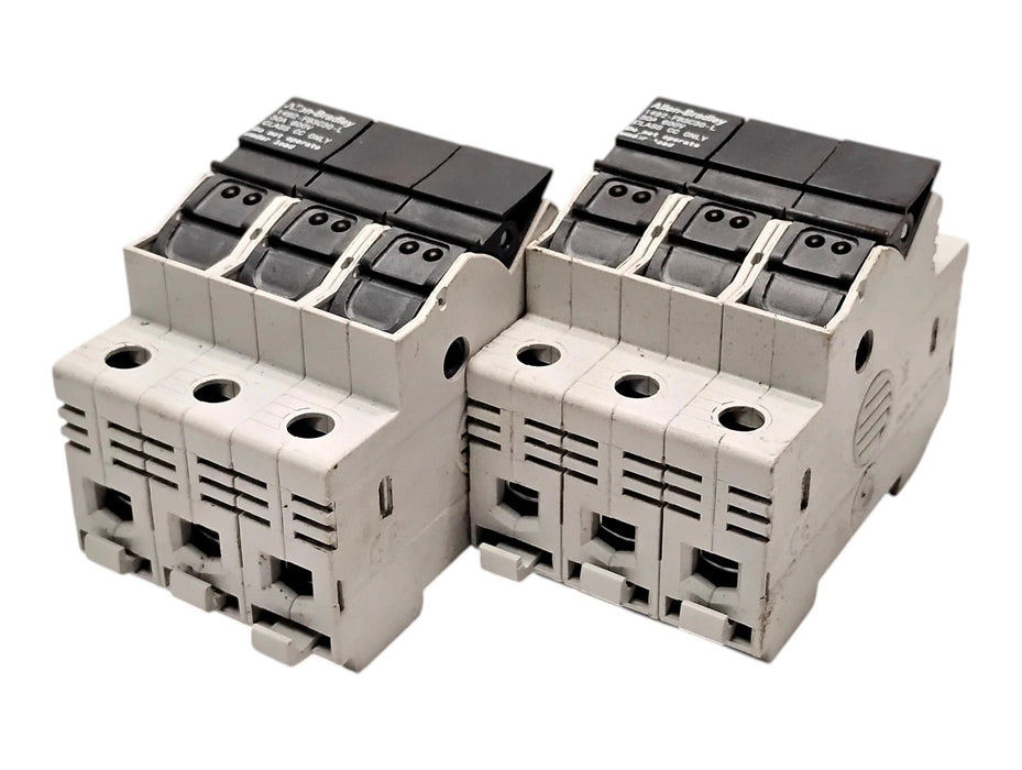 Allen-Bradley 1492-FB3C30-L 600 V 30 A 3-Pole Class CC Fuse Holder w/ Indicators
