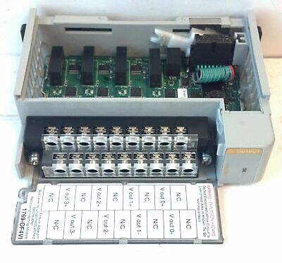 Allen-Bradley 1769-OF4VI Ser A F/W Rev 2.1 CompactLogix Analog Output Module