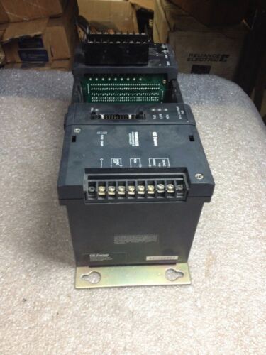 GE FANUC IC610CHS110A RACK POWER SUPPLY WITH 3 MODULES