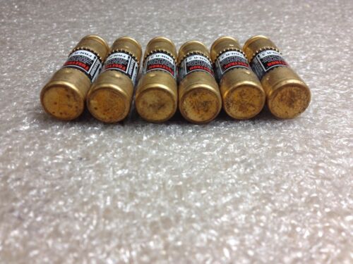 6 Bussmann FRN-R-3 Fuses
