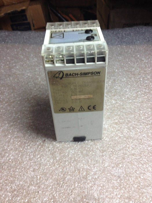 BACH-SIMPSON N100-TJ1 TYPE J THERMOCOUPLE TRANSDUCER
