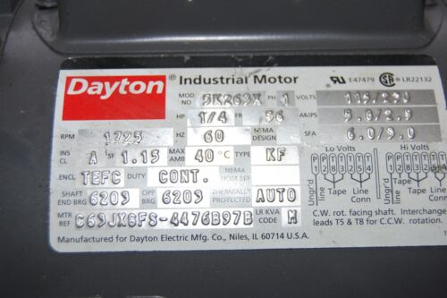 Dayton 5K263X Motor