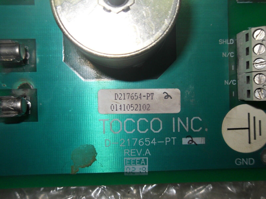 Tocco D-217654-PT1 Inverter Control Card