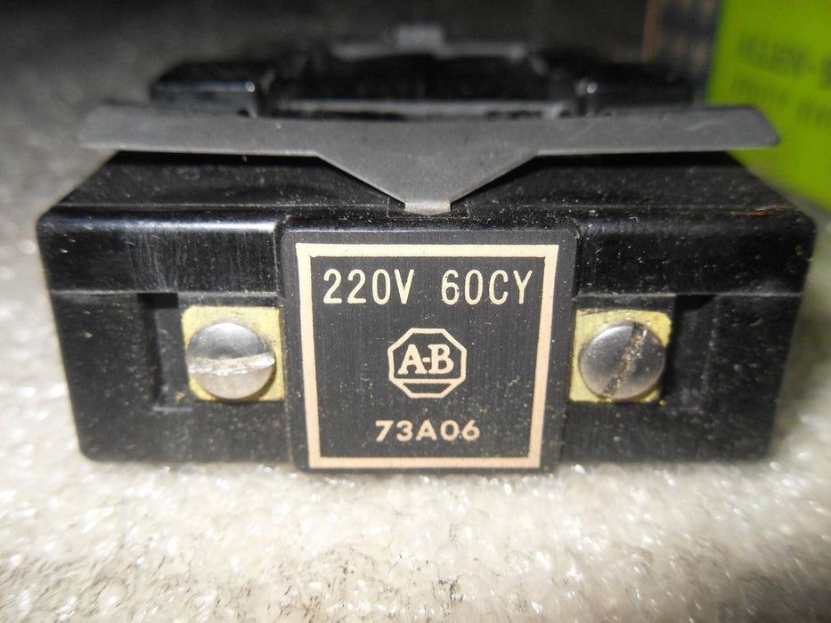Allen-Bradley 73A06 220V 60CY Coil