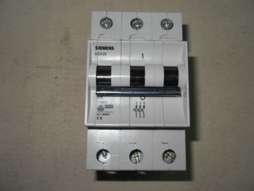 1 Siemens 5SX2306-8 CIRCUIT BREAKER