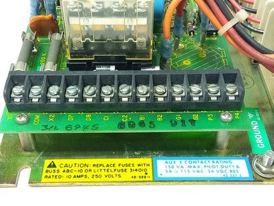 Eaton 15-539-1 DYNAMATIC 4050 115 VAC 7 A Input 45 VDC 8 A Output Controller