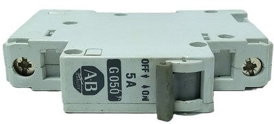 Allen-Bradley 1492-CB1-G050 Ser B 277 V AC 5 A Miniature Circuit Breaker