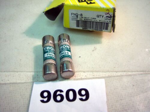 2 Cooper Bussmann FNQ-8 Fuses