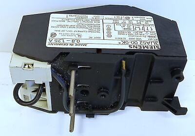 Siemens 3UA53-UW1 0.8-1.25 A Adjustable Overload Protection Relay