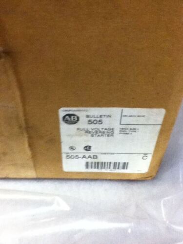 Allen-Bradley 505-AAB REVERSING STARTER