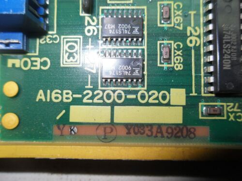 1 FANUC A16B-2200-020 CPU MAIN PC BOARD