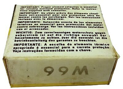 Allen-Bradley W66 Class 20 Heater Element for Eutectic Alloy Type Overload Relay