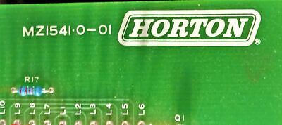 Horton PA200 Web Guide Controller