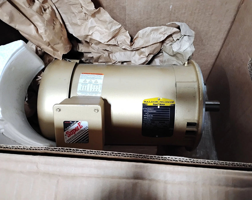 Baldor VEM3211T 230/460 V 3 HP 1765 RPM Super-E Motor