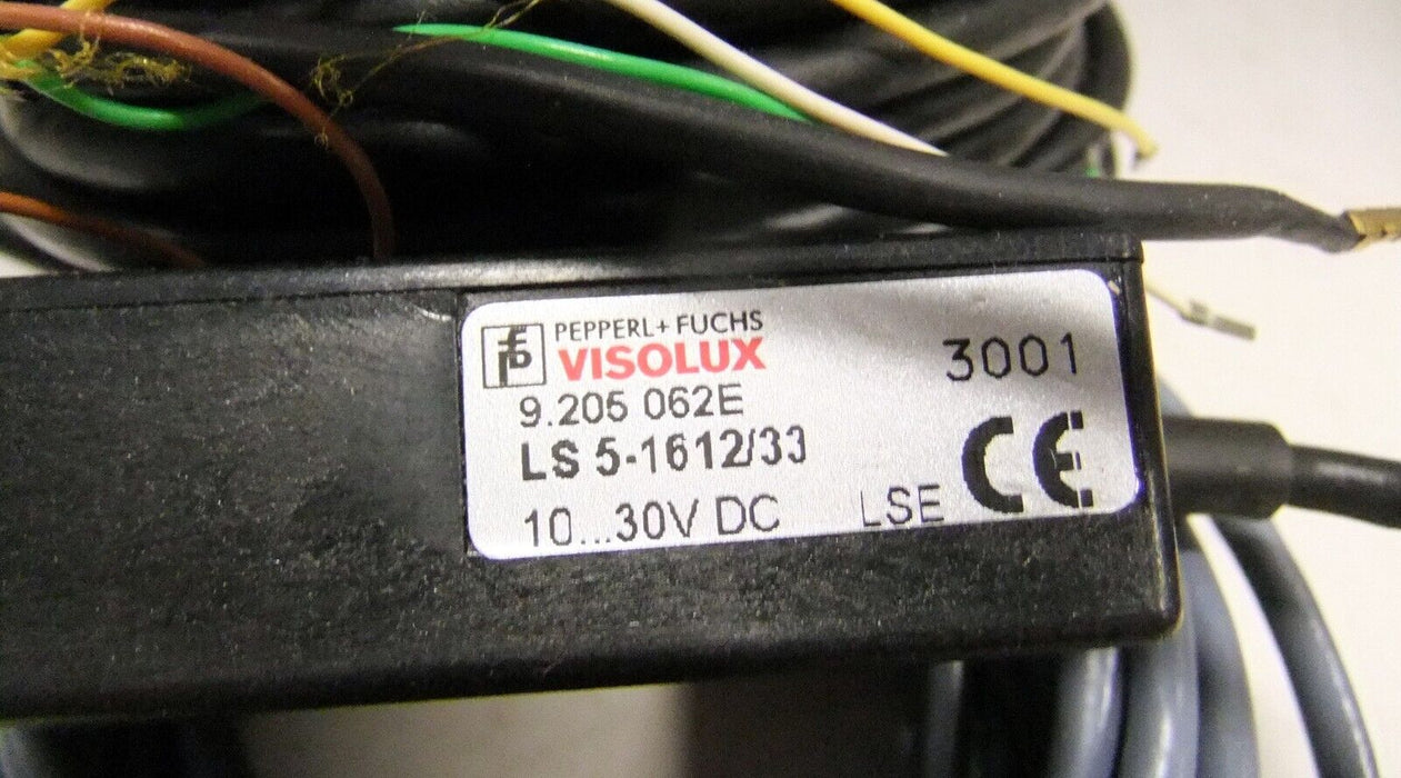 Pepperl Visolux LS-5-1612/33 Photoelectric Thru Beam Sensor