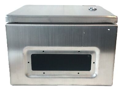 Vevor SP-B3 12"x12"x8" IP66 NEMA 4X Wall Mount Stainless Steel Encolsure