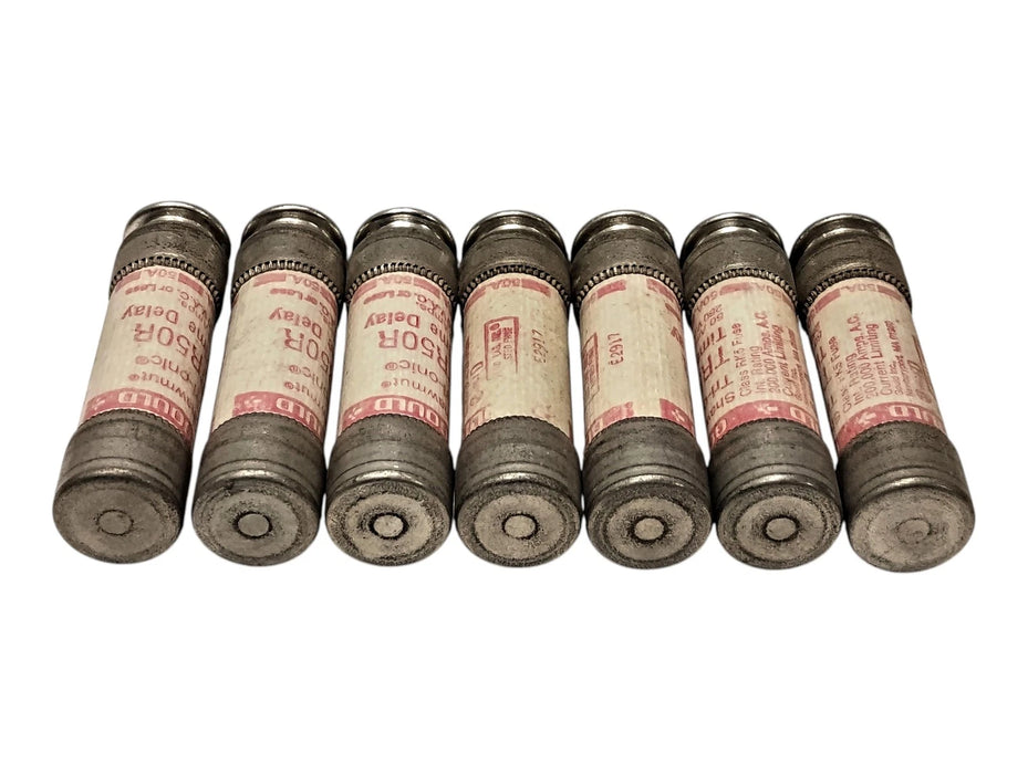 Gould Shawmut TR50R 250 V AC/DC 50 A Current-Limiting Time-Delay Fuse