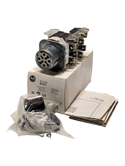 Allen-Bradley 800T-H2H Series T 30 mm Maintained 2 Position Selector Switch