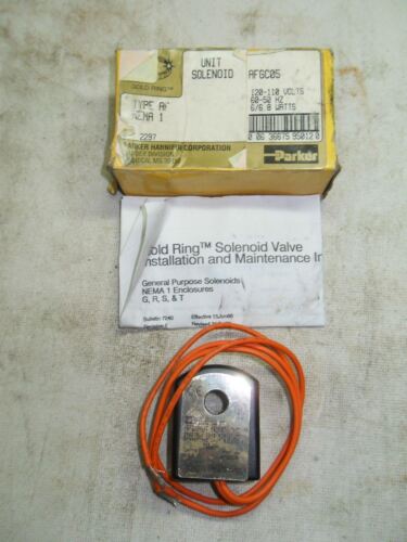 PARKER AFGC05 SOLENOID VALVE COIL