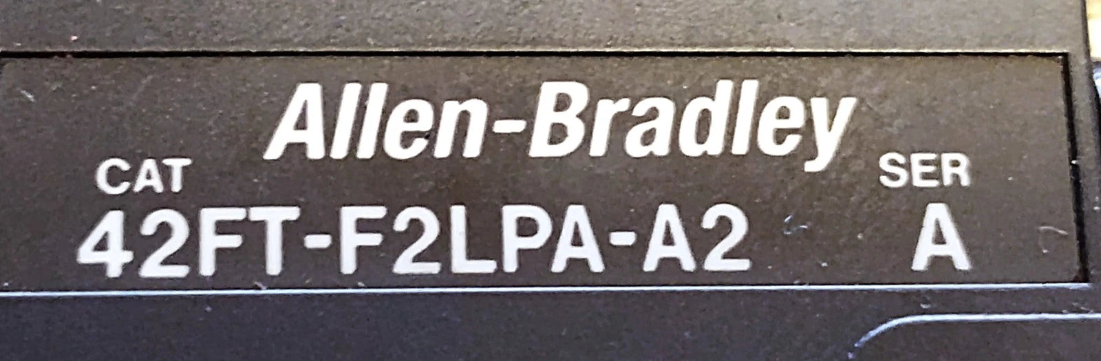 Allen-Bradley 42FT-F2LPA-A2 12-24 VDC Fiber Optic Photoelectric Proximity Sensor