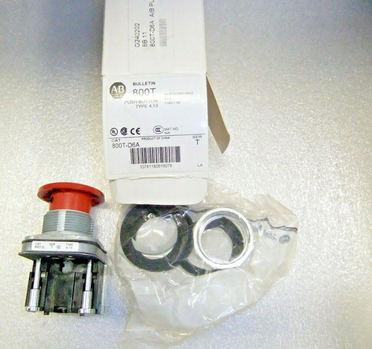 Allen-Bradley Push Button 800T-D6A