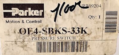 Parker Oildyne OE4-SBKS-33K Hydraulic Pressure Switch
