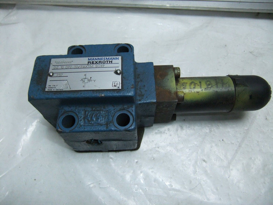 Mannesmann Rexroth Hydraulic Valve DZ 10 DP2-32/315XYM SO49