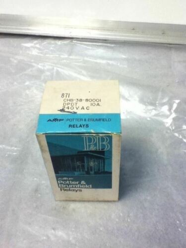 POTTER & BRUMFIELD CHB-38-80001 TIME DELAY RELAY