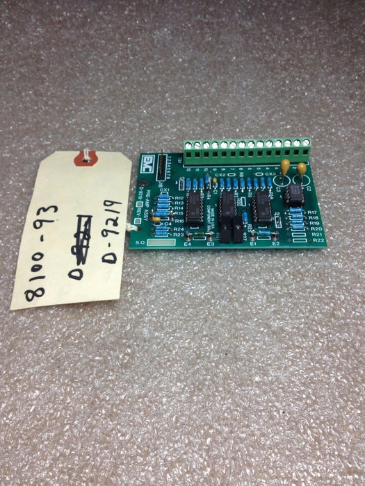 EMC D-9219 PC Pre-Amp Assembly