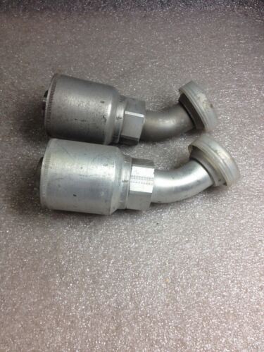 2 PARKER 16F78-20-20 CRIMP FITTINGS