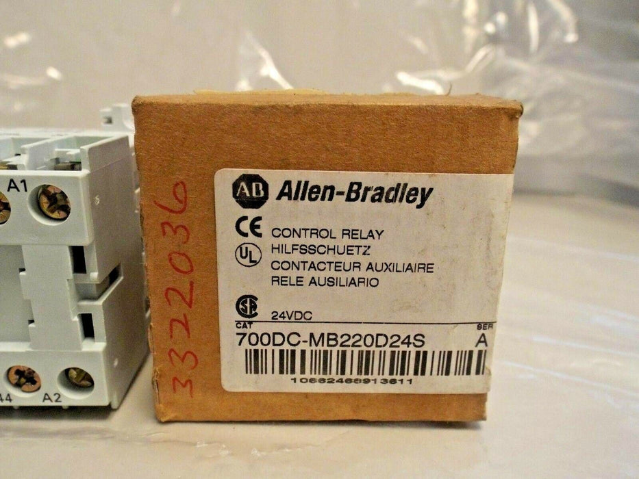 Allen-Bradley Control Relay 700DC-MB220D24S