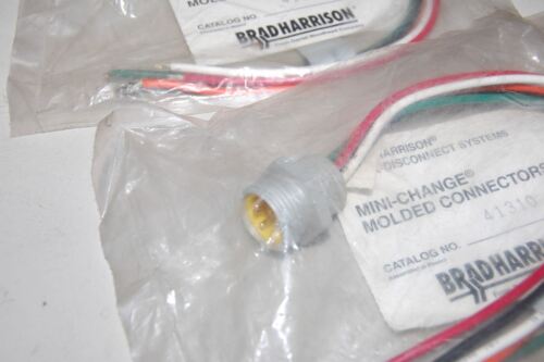 Brad Harrison 41310 Molded Connectors Lot Of 2