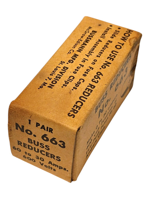 Bussmann NO.663 663 600 V 30 A Fuse Reducer