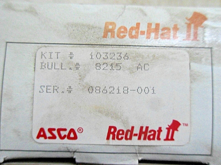 ASCO 103236 Kit Solenoid Valve