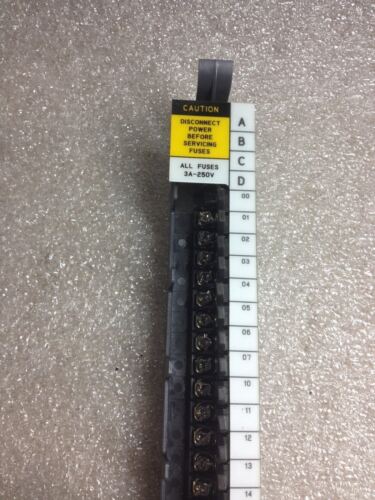 Allen-Bradley 1771-WHF Fused Field Wiring Arms
