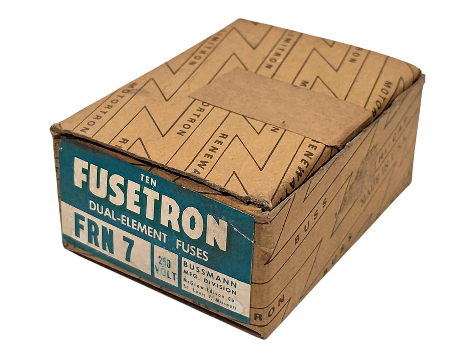 Bussmann FRN-7 250 V AC 7 A Non-Current-Limiting Time-Delay Fuses