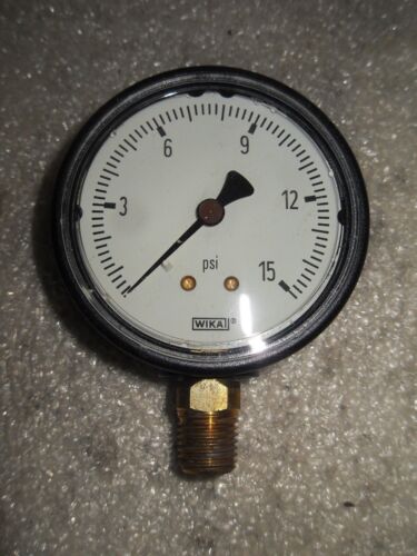 1 NIB WIKA 9677976 15PSI PRESSURE GAUGE