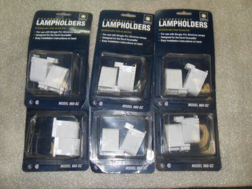 6 Regent 960-Sc Fluorescent Lampholders