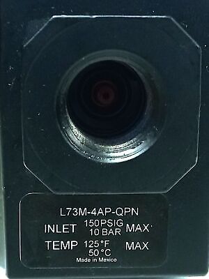 Norgren B73G-4AK-AP1-RMG and L73M-4AP-QPN Compressed Air Lubricator/Regulator