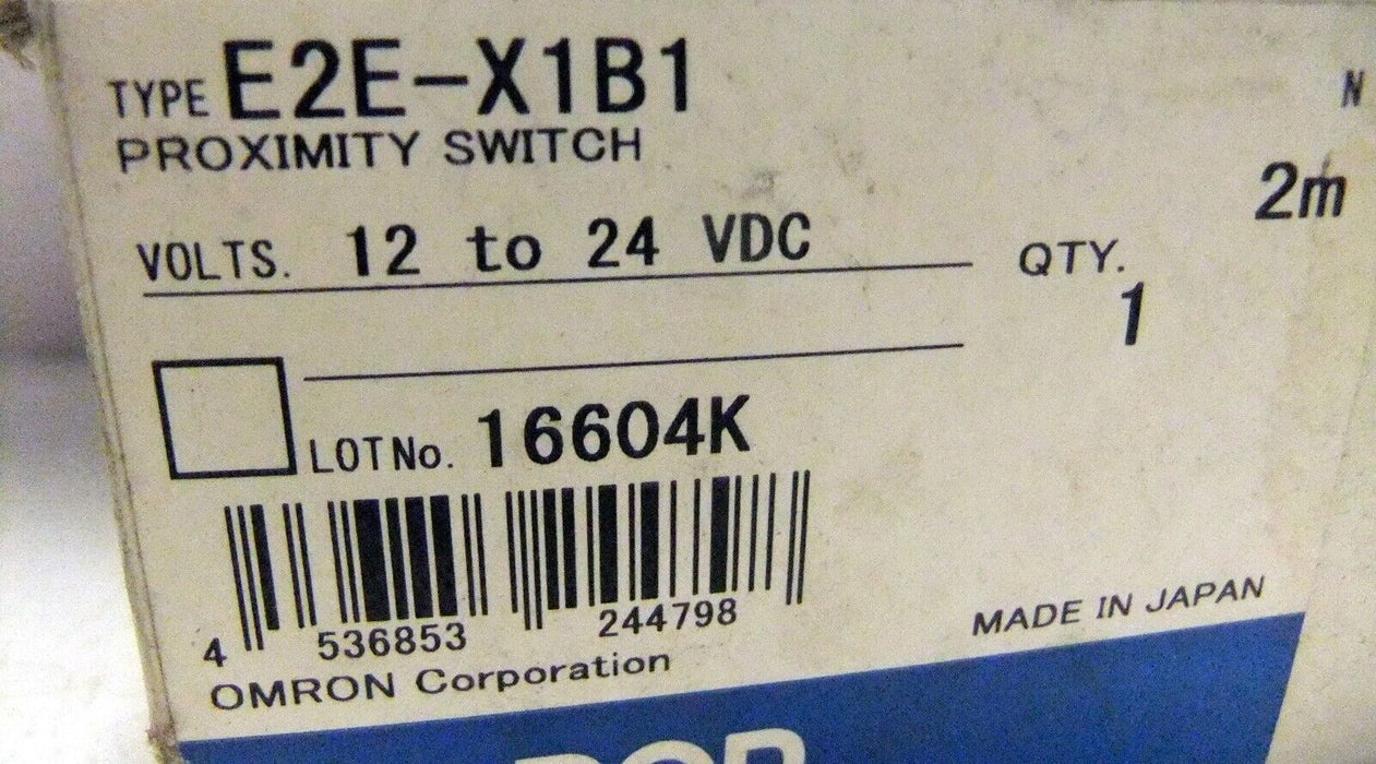 Omron E2E-X1B1 Proximity Switch