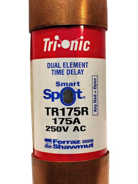 Ferraz Shawmut TR175R SmartSpot 250V AC/DC 175A Current-Limiting Time-Delay Fuse