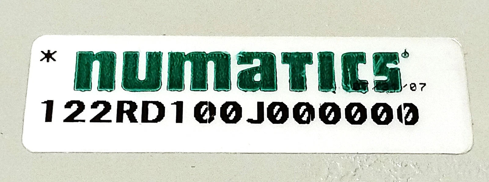 Numatics 122RD100J000000 Pneumatic Regulator and Manifold