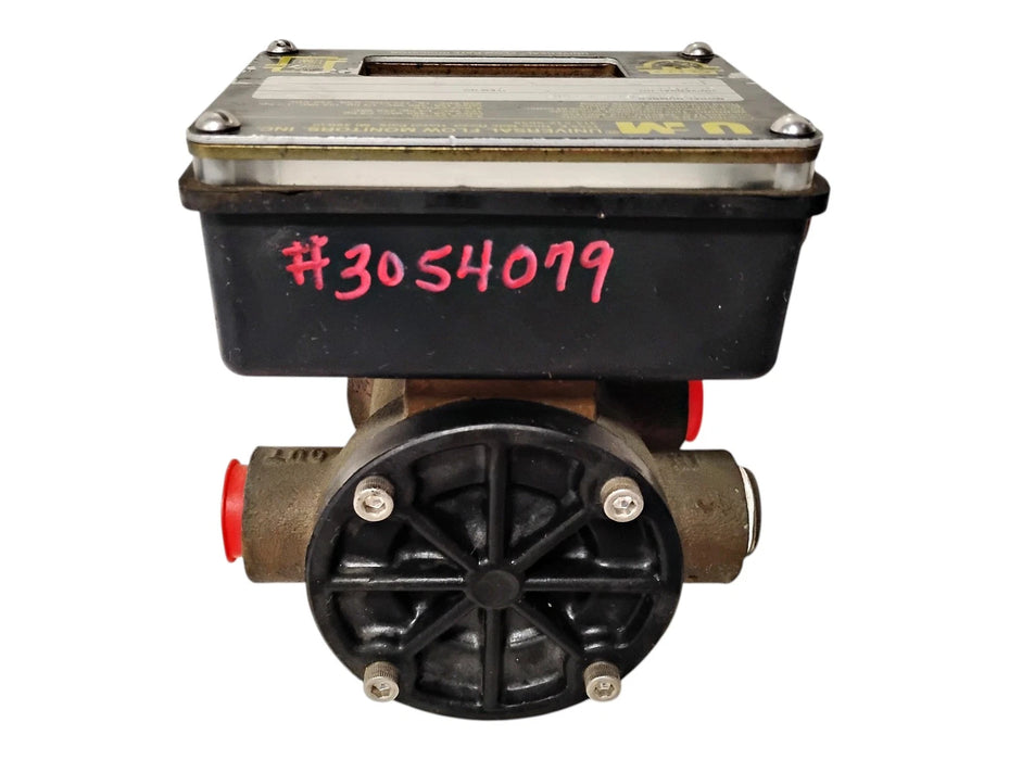 Universal Flow Monitor WP10GM-6L-A1WR 92781 Type 4 0-10 GPM LL Series Flow Meter