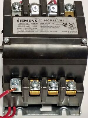 Siemens 14CP32AA81 Contactor