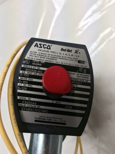 ASCO Efhb8210G14M0 Solenoid Valve