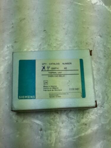 4 Siemens SMFH46 HEATERS