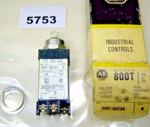 Allen-Bradley Pilot Light 800T-Qst24 24 V Dc