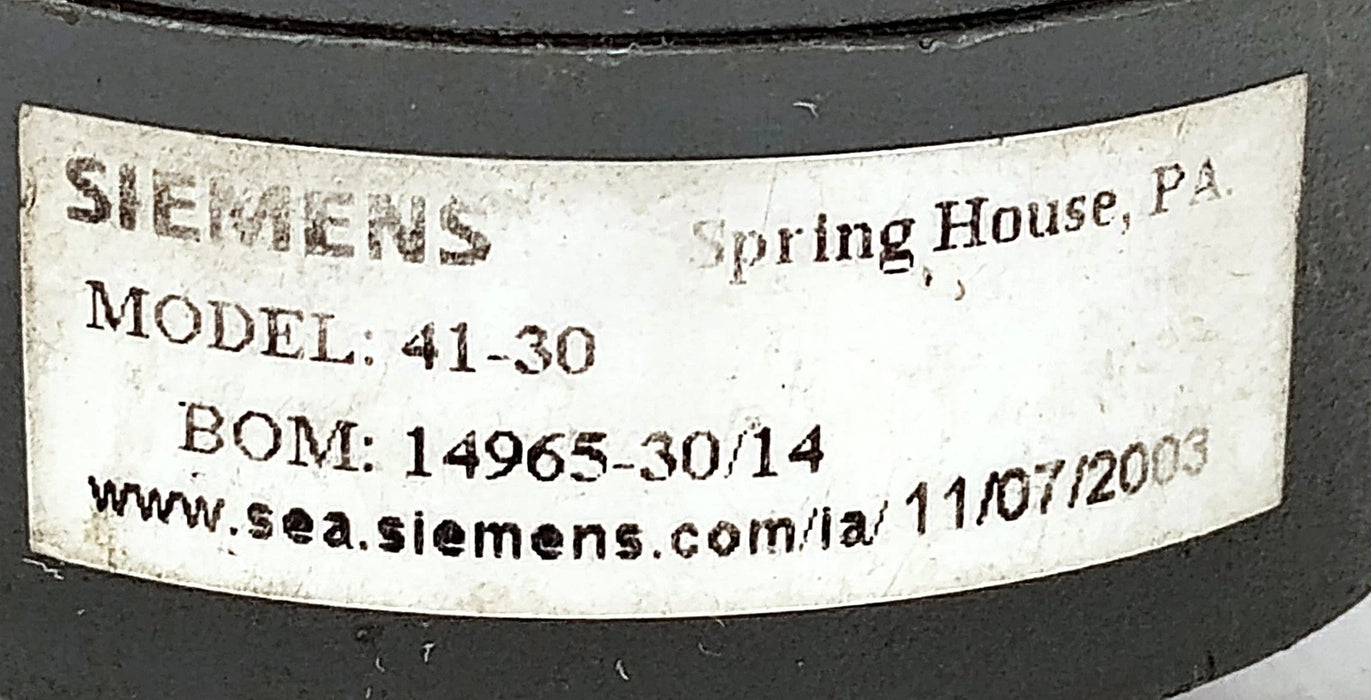 Siemens 41-30 1-30 psig Pressure Regulator w/ 1/8 in NPT Ports